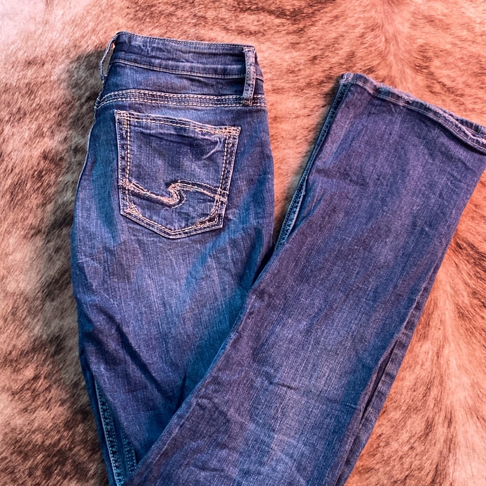 Silver jeans